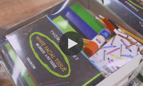 Farmers Branch students receive free school supplies to kick off new school year